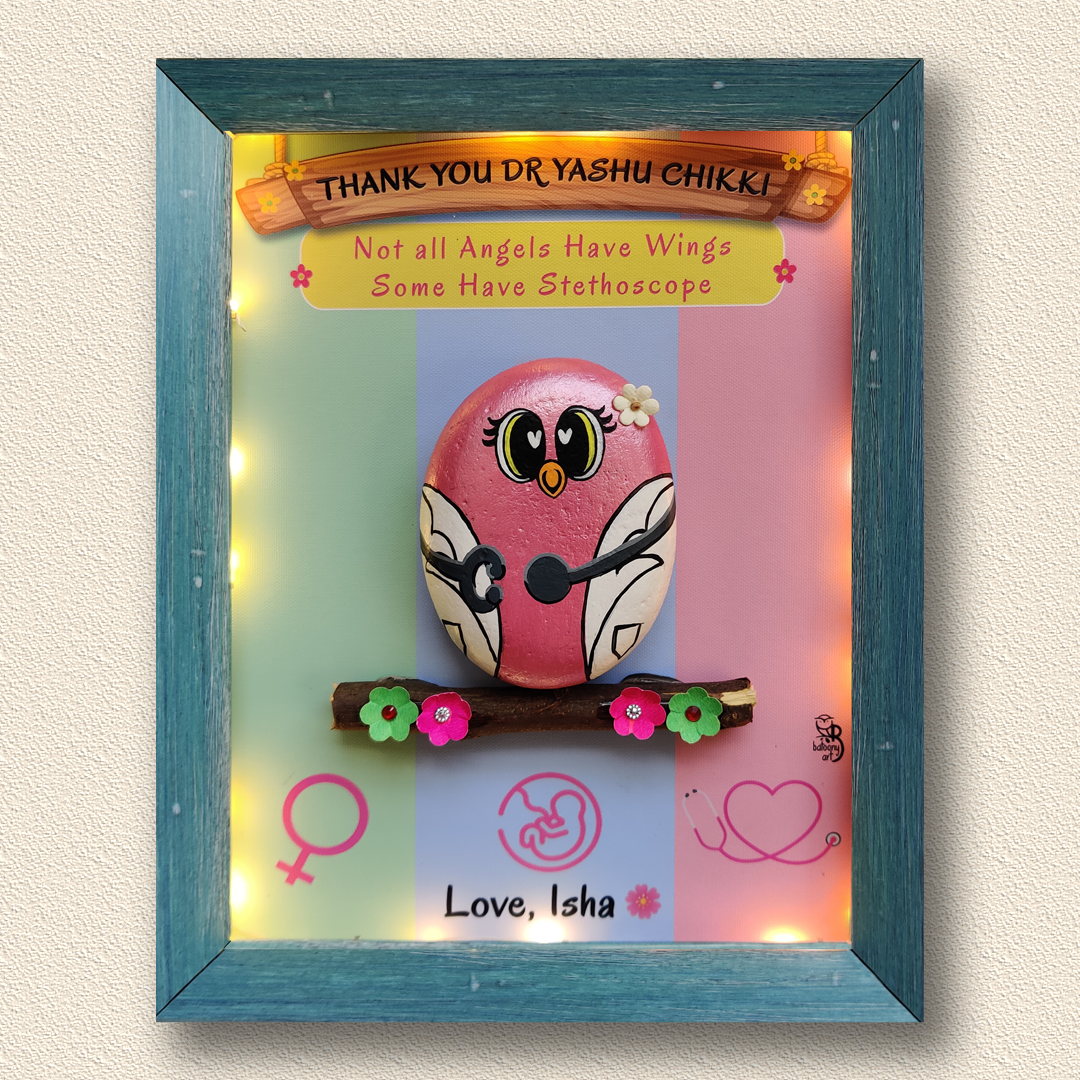 Birthday Pebble Art