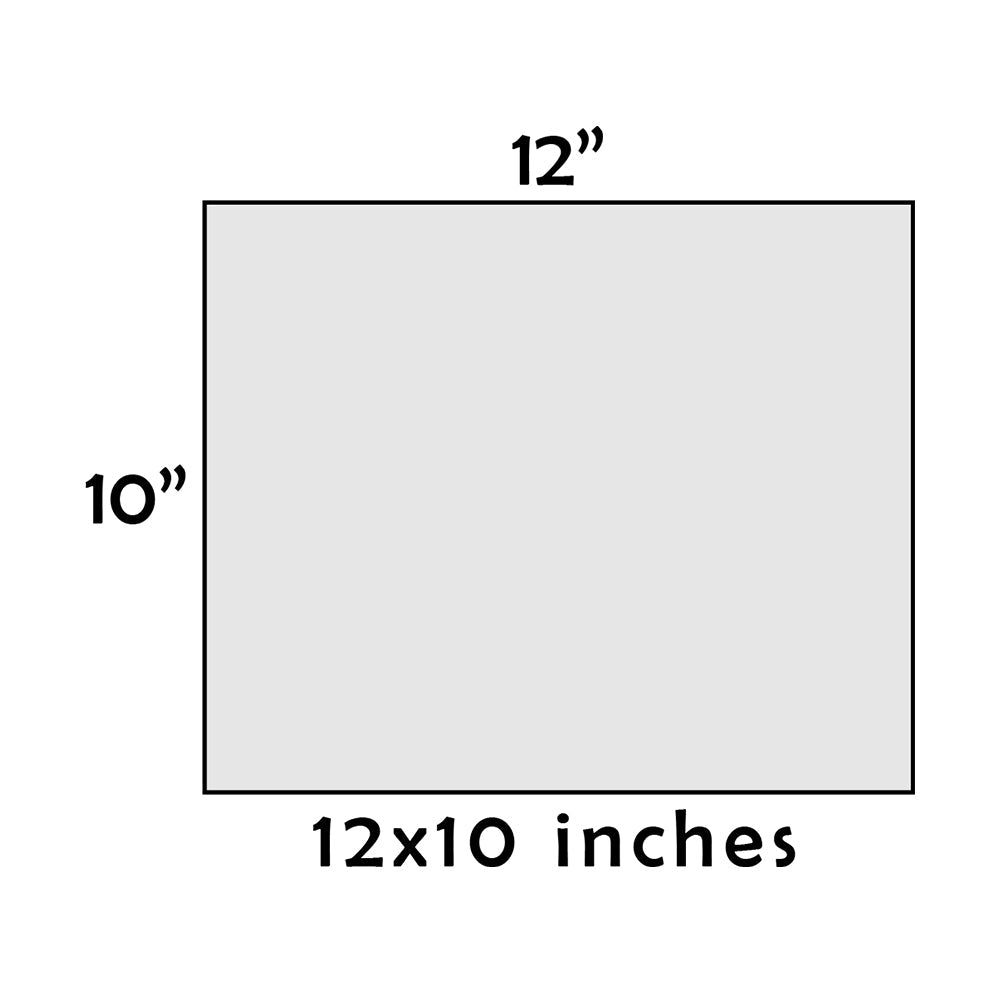 Frame size guide in line illustration form for better customer idea