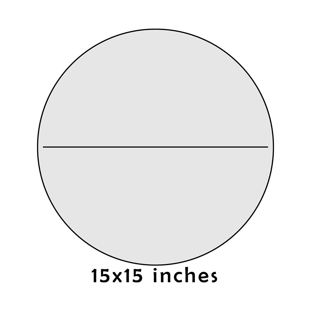आनंदमय परिवार कंकड़ कला (15 इंच)