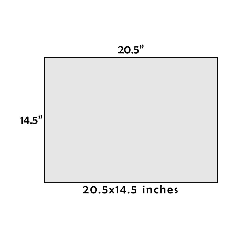 Frame illustration in line drawing to make customers vizualize the frame size
