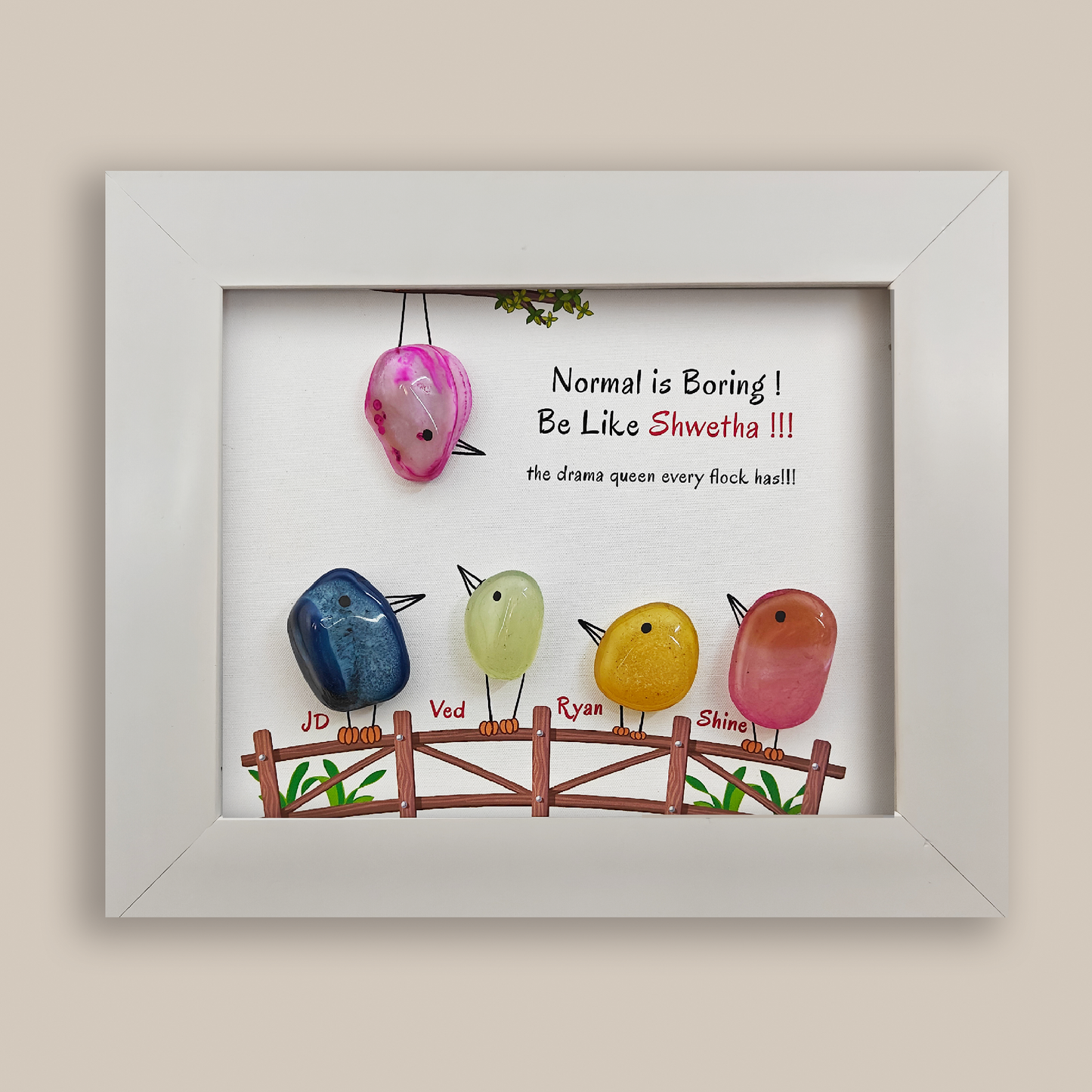 Be the Drama – Unique & Personalized Keepsake (12x10 Inches)