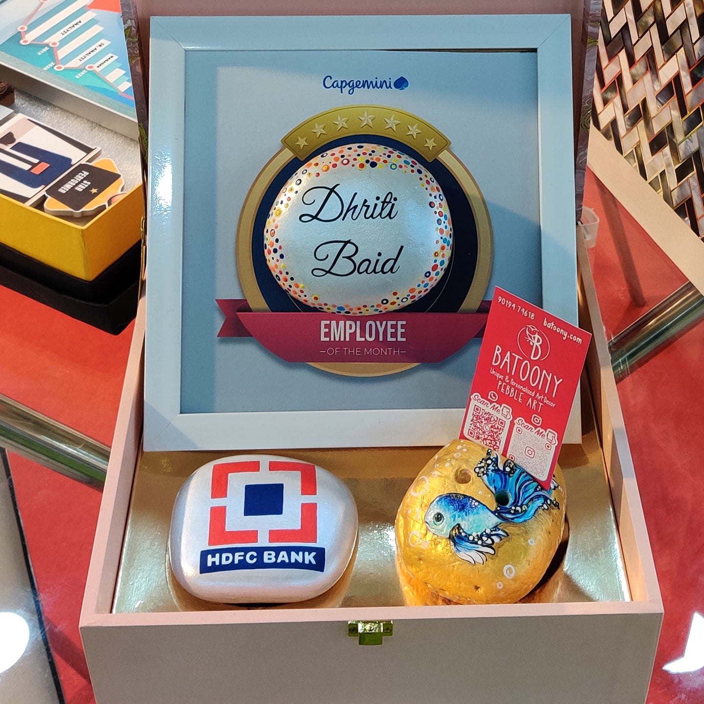 Tokens of Thanks – Custom Gift Box for Valued Contributors