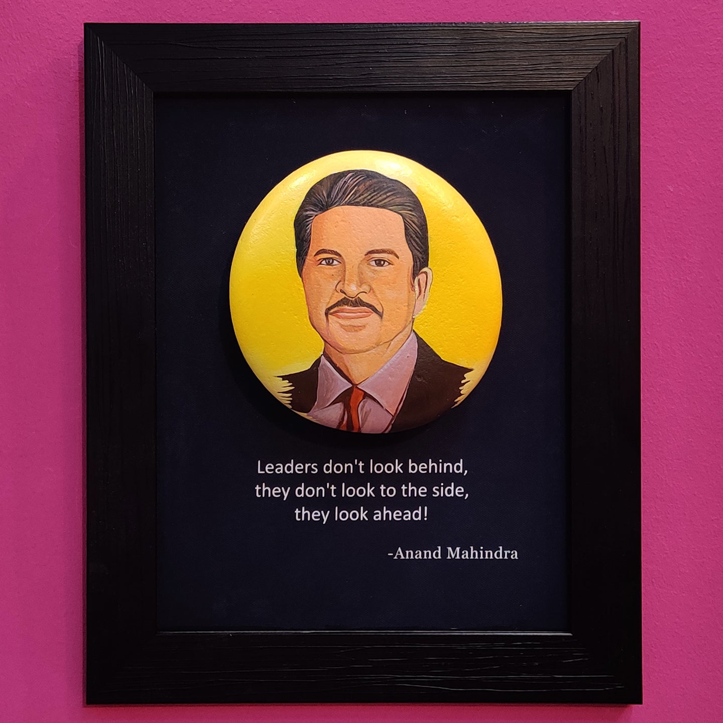 Mahindra Portrait – Unique & Customized Office Decor