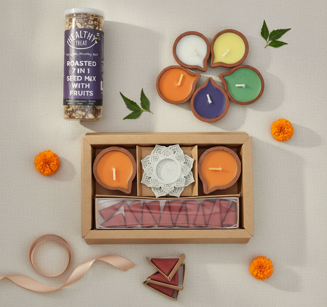 Love Nest Trio Pebble Art Gift (9x9 Inches)