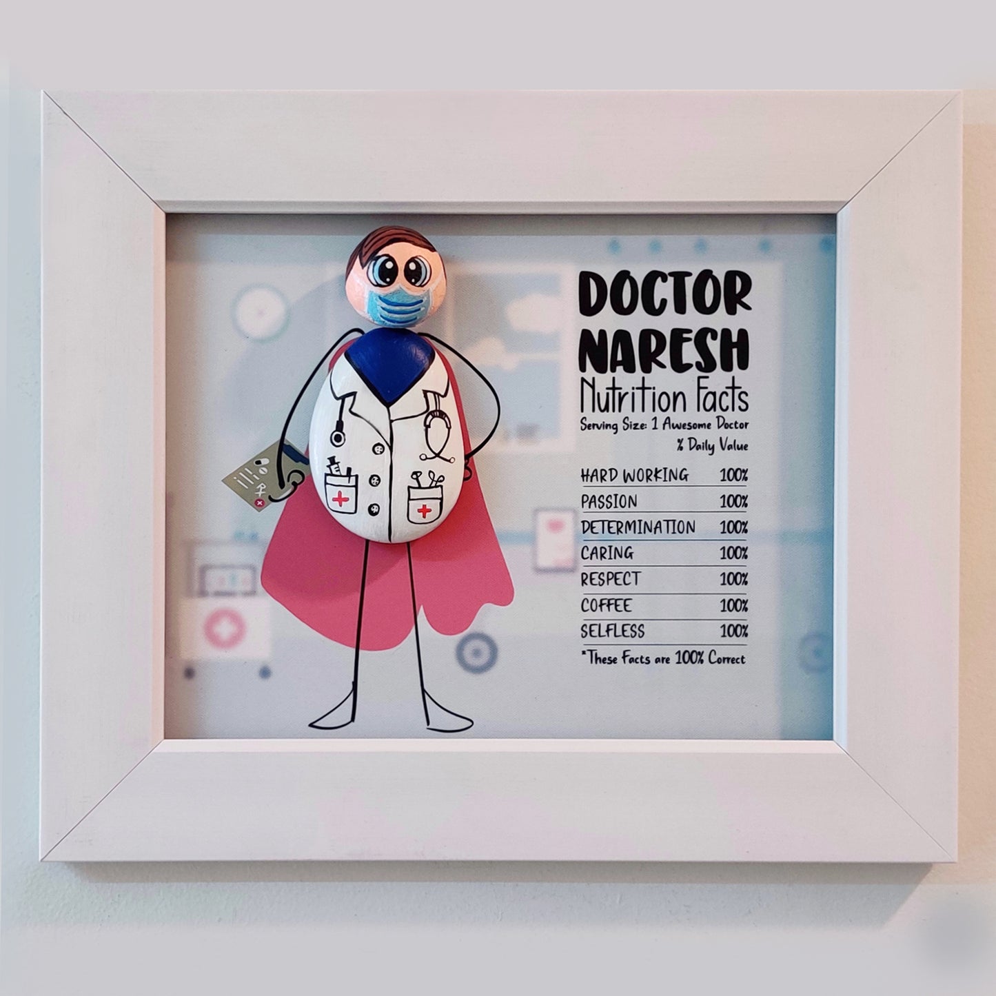 Doctor in Cape – Personalized Corporate Gift for Medical Professionals