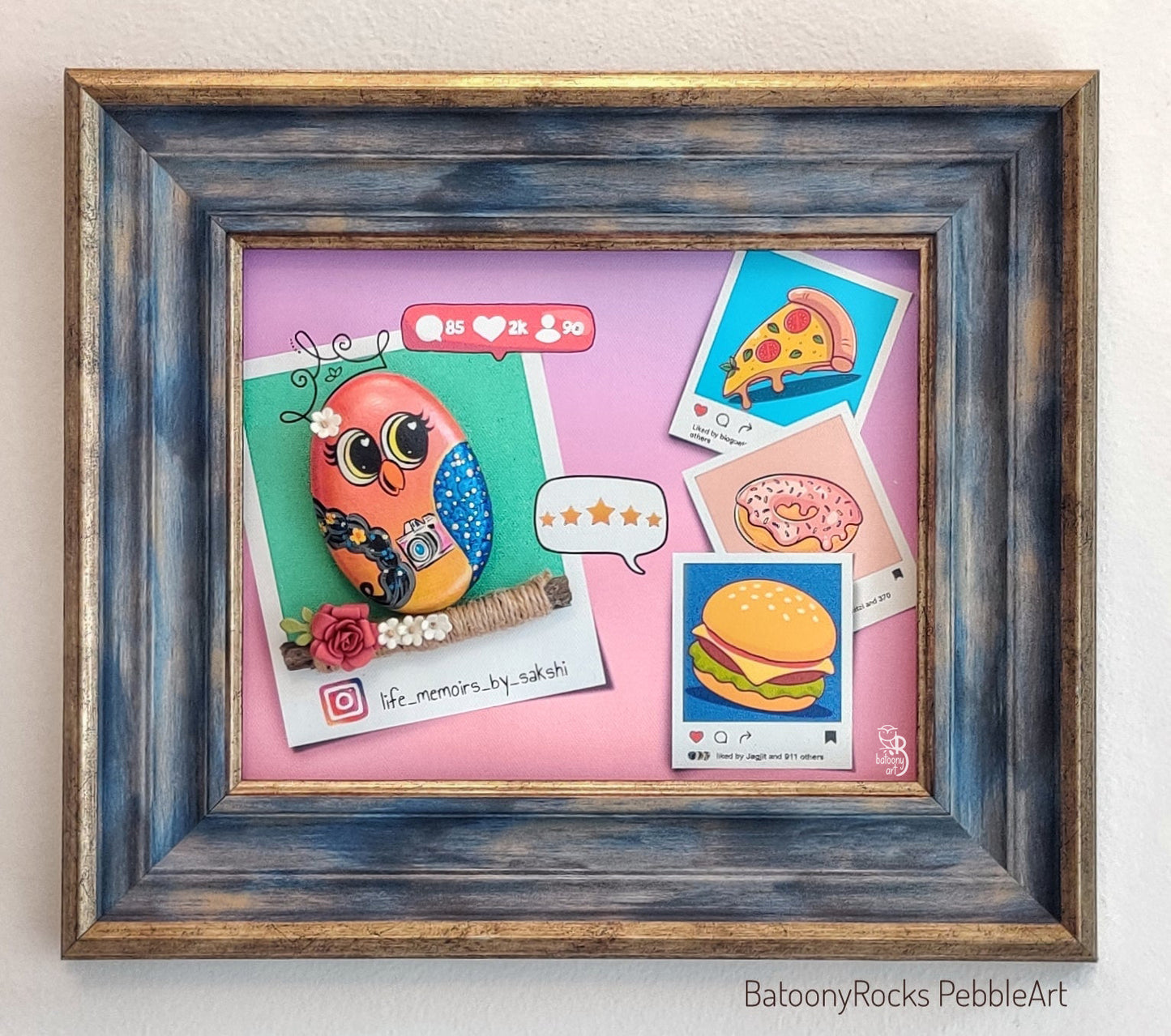 Insta Queen's Bday Personalized Gift Frame