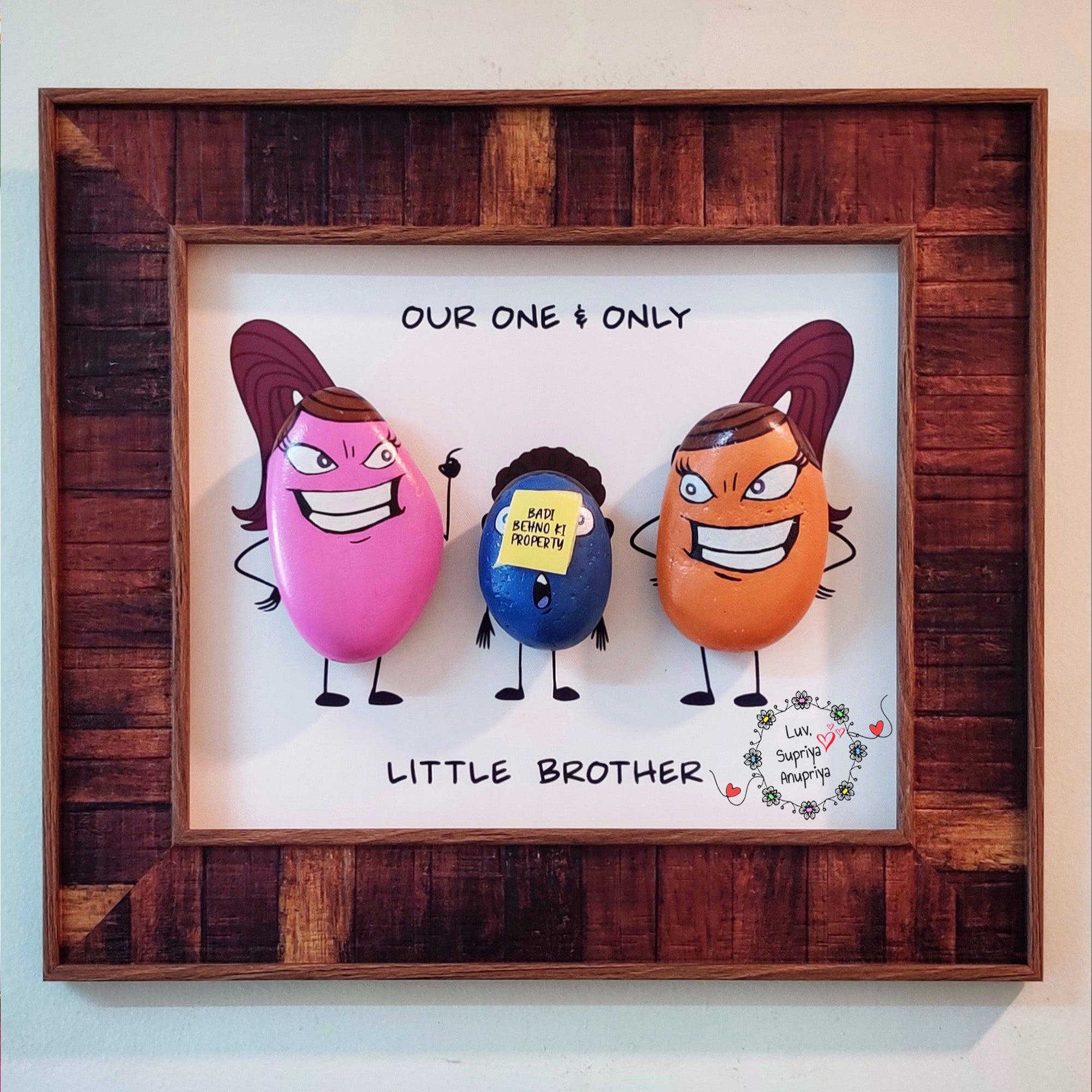 Birthday Pebble Art