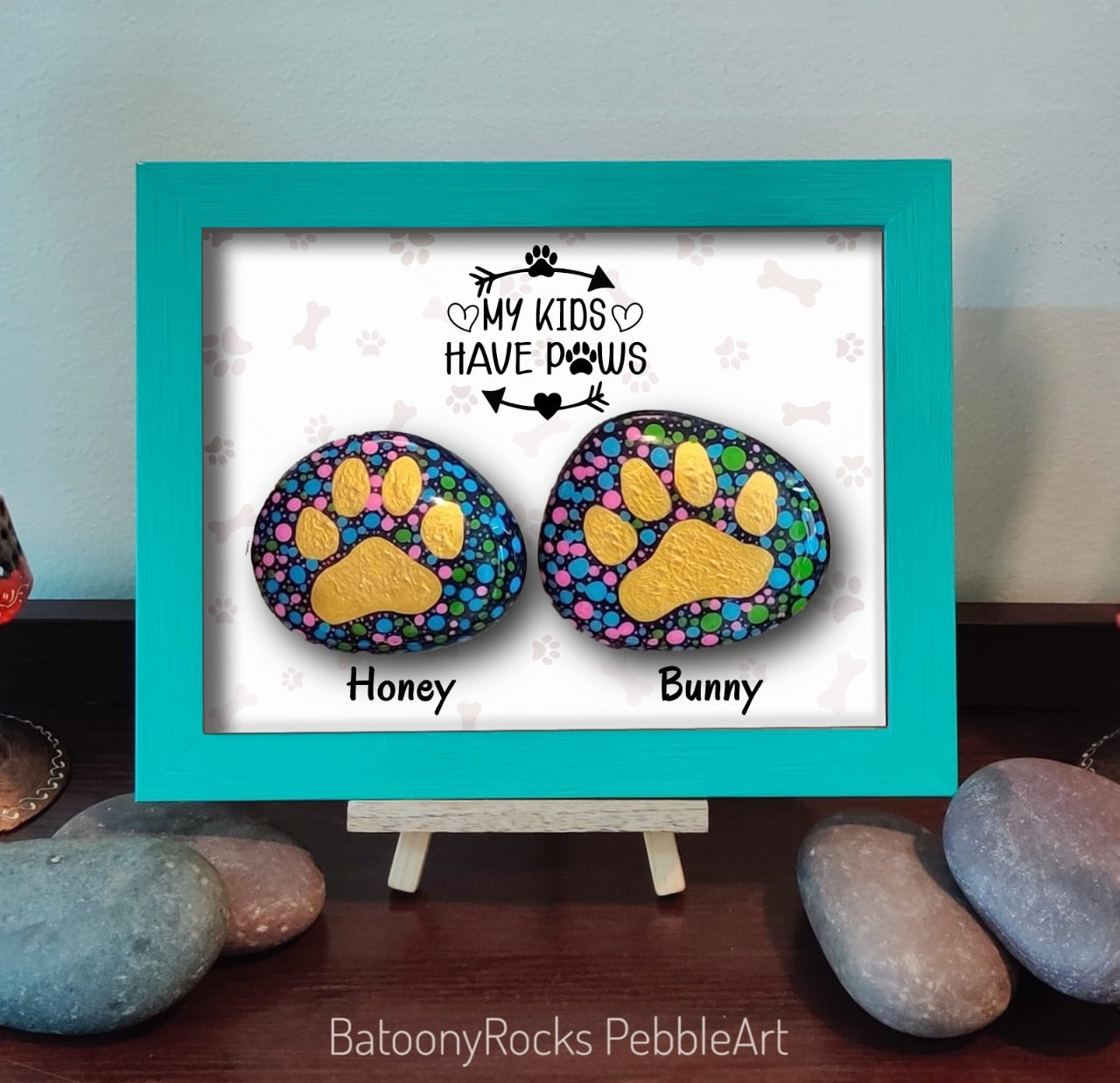 Pets Pebble Art