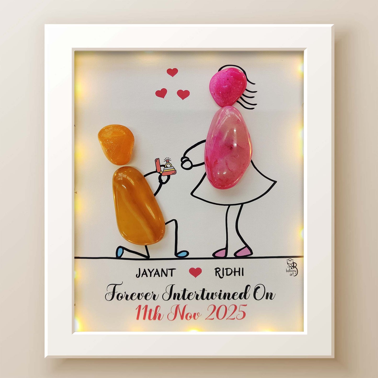 Rockstar Couple (10x8 Inches)
