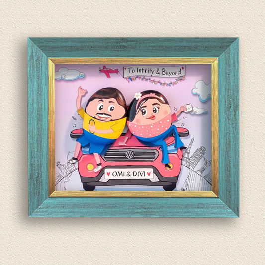 Roadtrip Sweethearts! (12x10 Inches)
