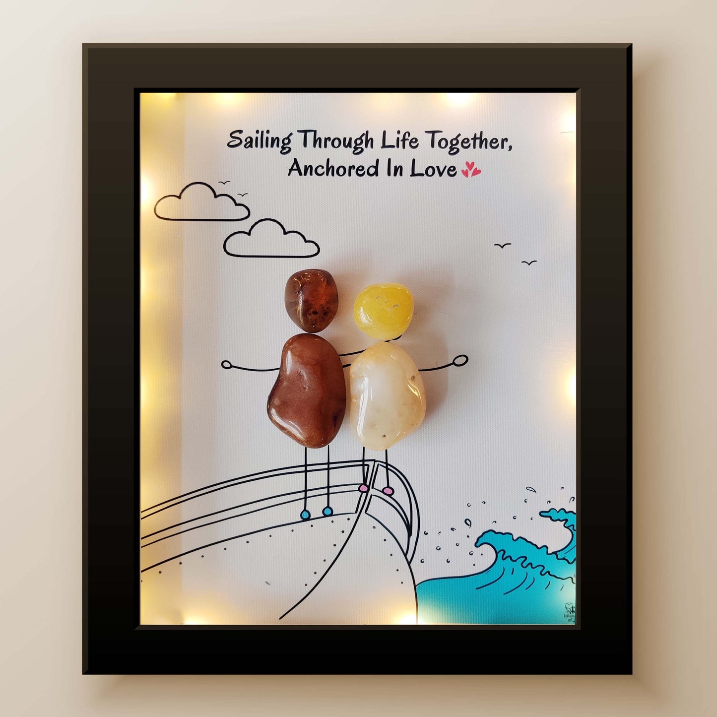 Love Aboard – (10x8 Inches)