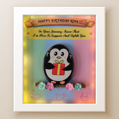 Warm Wishes Wall Pebble Art