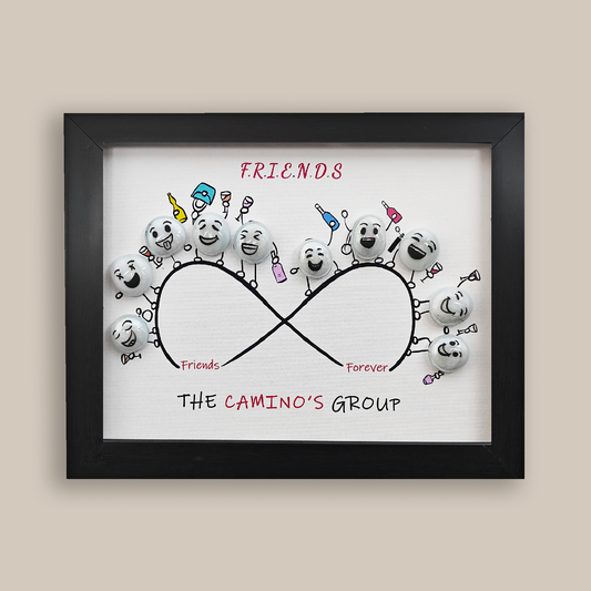 Squad Goals – Personalized Decor Gift for Friends & Colleagues (10x8 Inches)