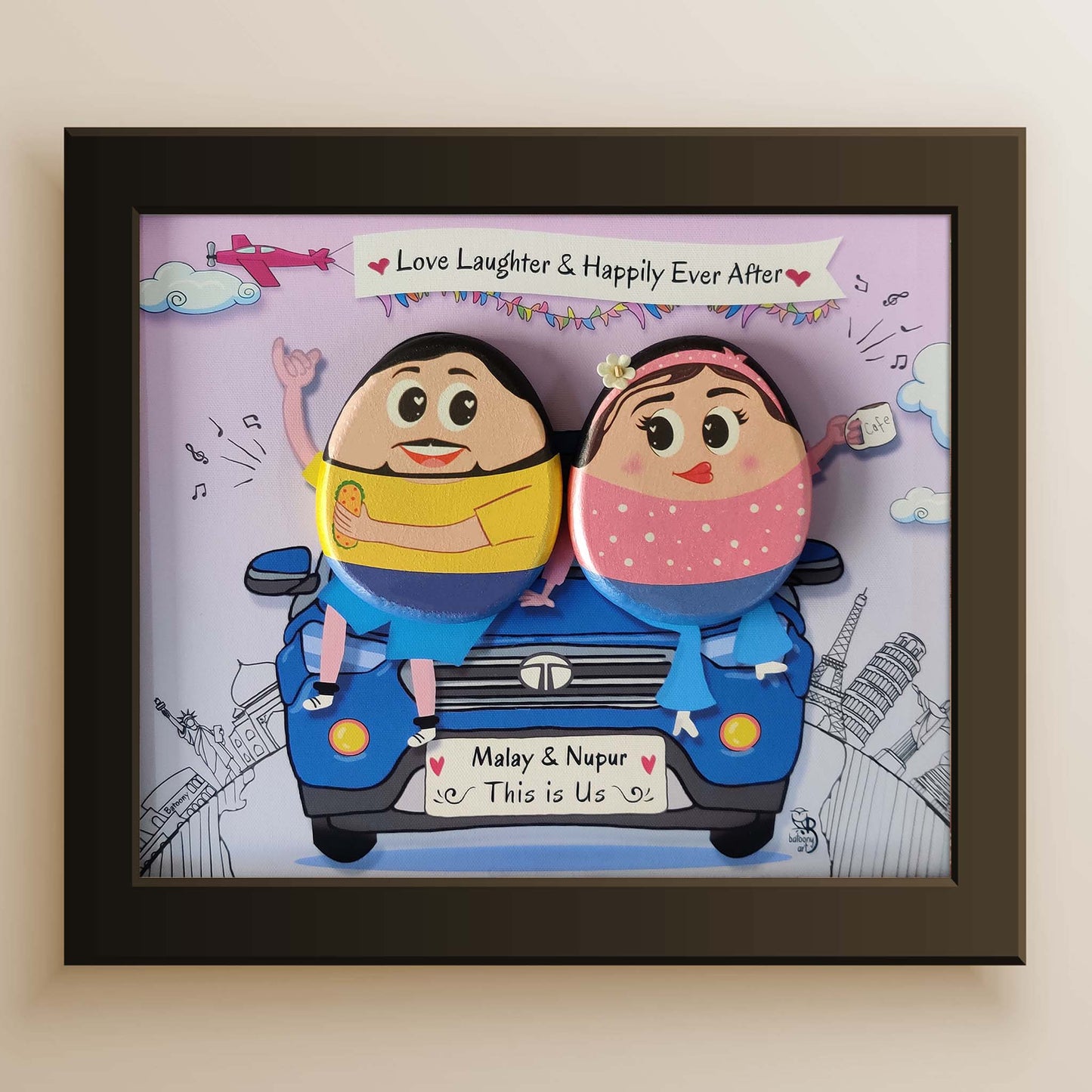 Roadtrip Sweethearts (13x11 Inches)