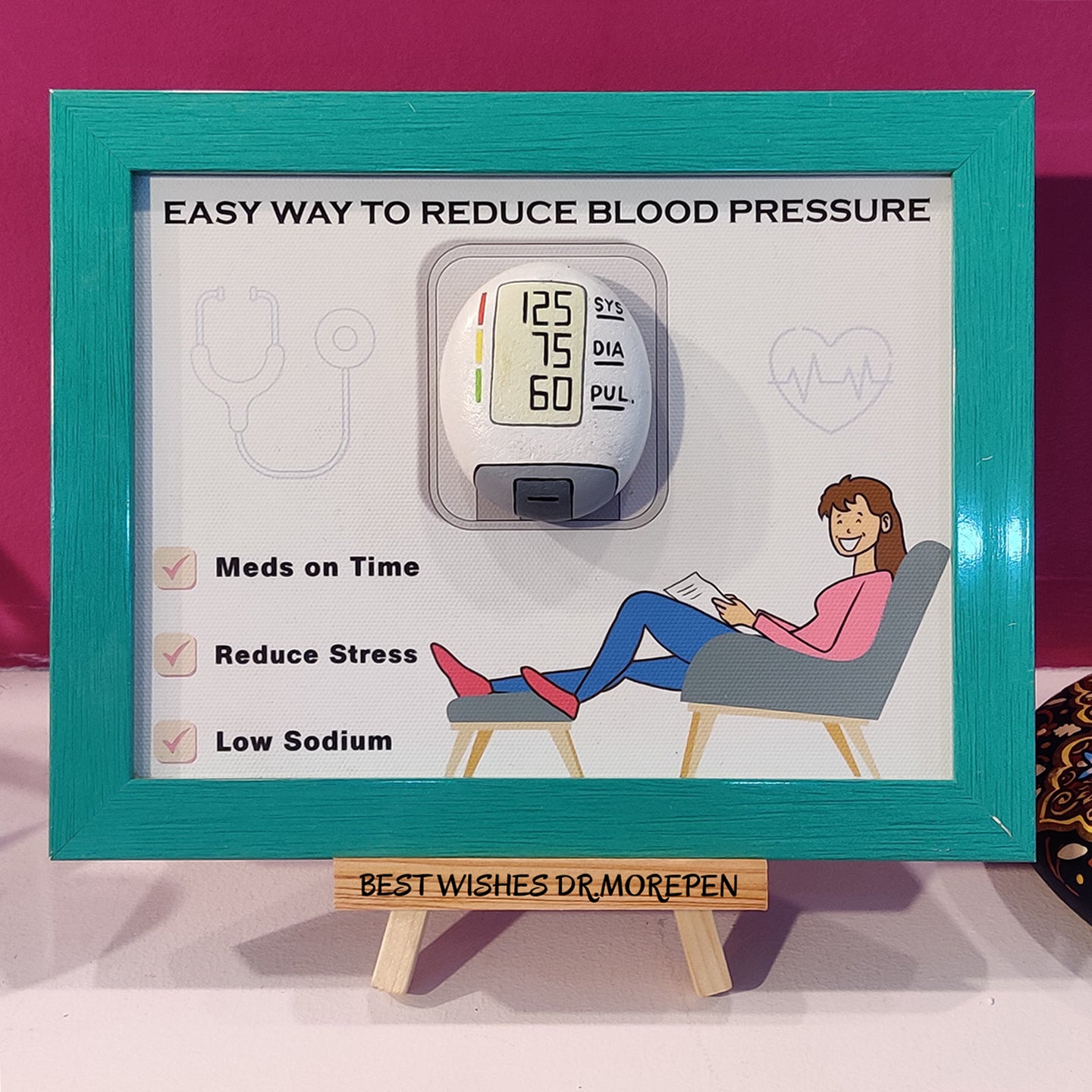 A Doctor's Momento – Unique & Personalized Corporate Tabletop Frame