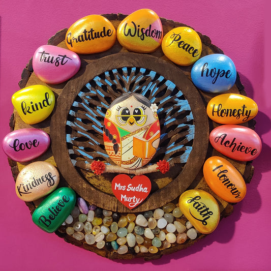 Sudha Murthy – Personalized Tribute Frame for Mentors