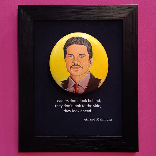 Mahindra Portrait – Unique & Customized Office Decor