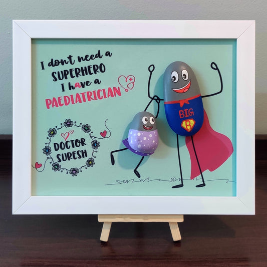 Superhero Paediatrician – Personalized Corporate Gift for Doctors