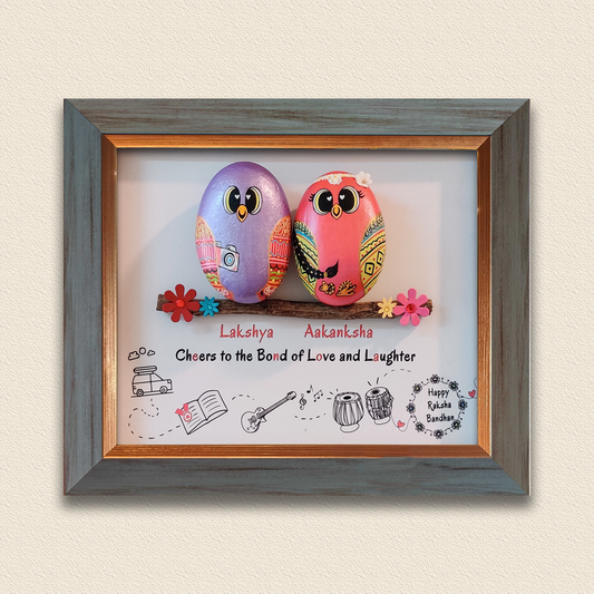 Musician Couple Personalized Wall Decor (12x10 Inches)