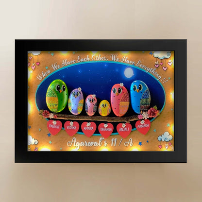 Nightcloud Family of 6 (13x11 Inches)