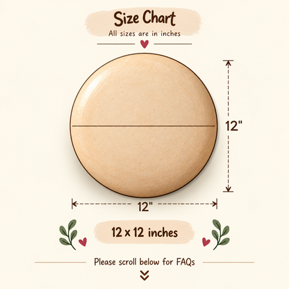 Welcome to Our Happy Place size guide