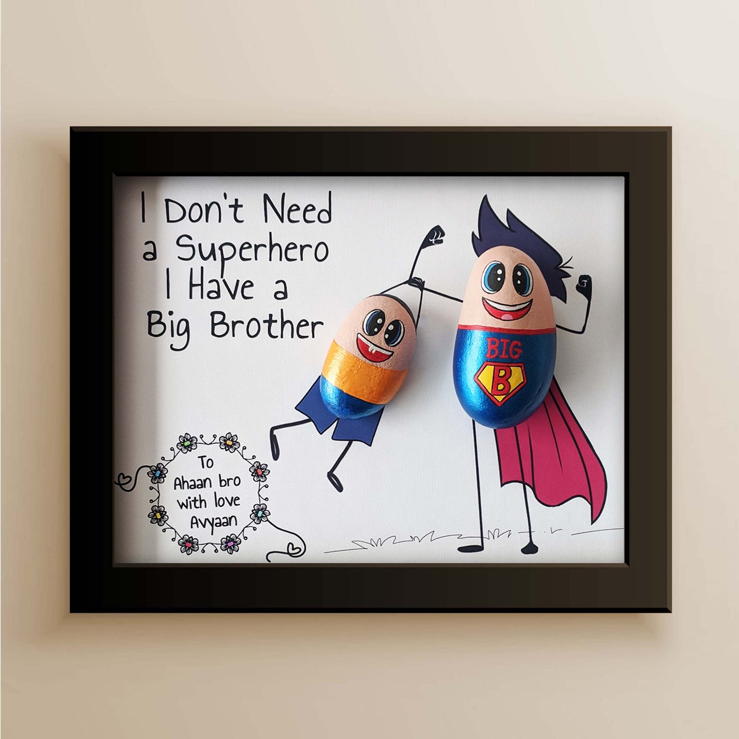 Superhero Big Bro (10x8 Inches)