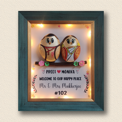 Bengali Couple Wall Hanging Frame (12x10 Inches)