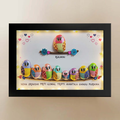 United Joint Family – Handcrafted Wall Hanging (22x16 Inches)
