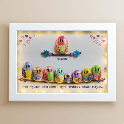 United Joint Family – Handcrafted Wall Hanging (22x16 Inches)