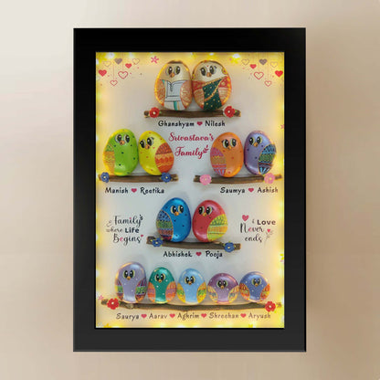 United We Stand Family of 13  (22x24 Inches)