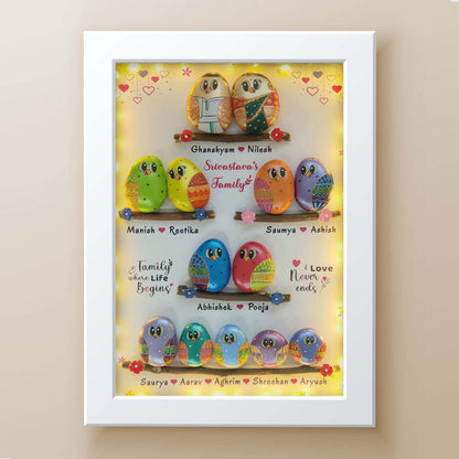 United We Stand Family of 13  (22x24 Inches)
