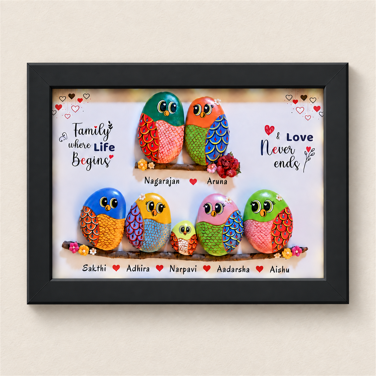 A Joyful Journey - black frame