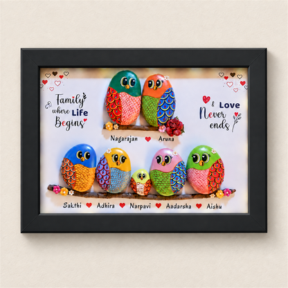 A Joyful Journey - black frame