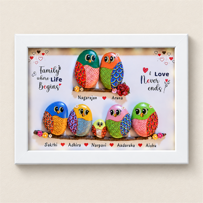 A Joyful Journey - white frame