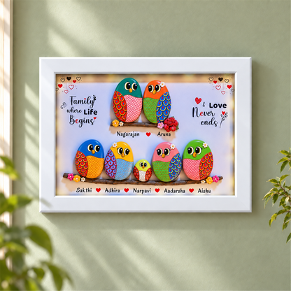 A Joyful Journey - white frame