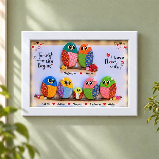 A Joyful Journey - white frame