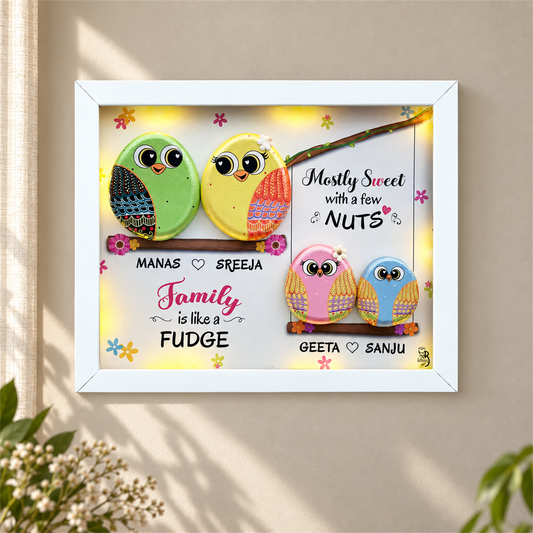 Aura of Joy - white frame