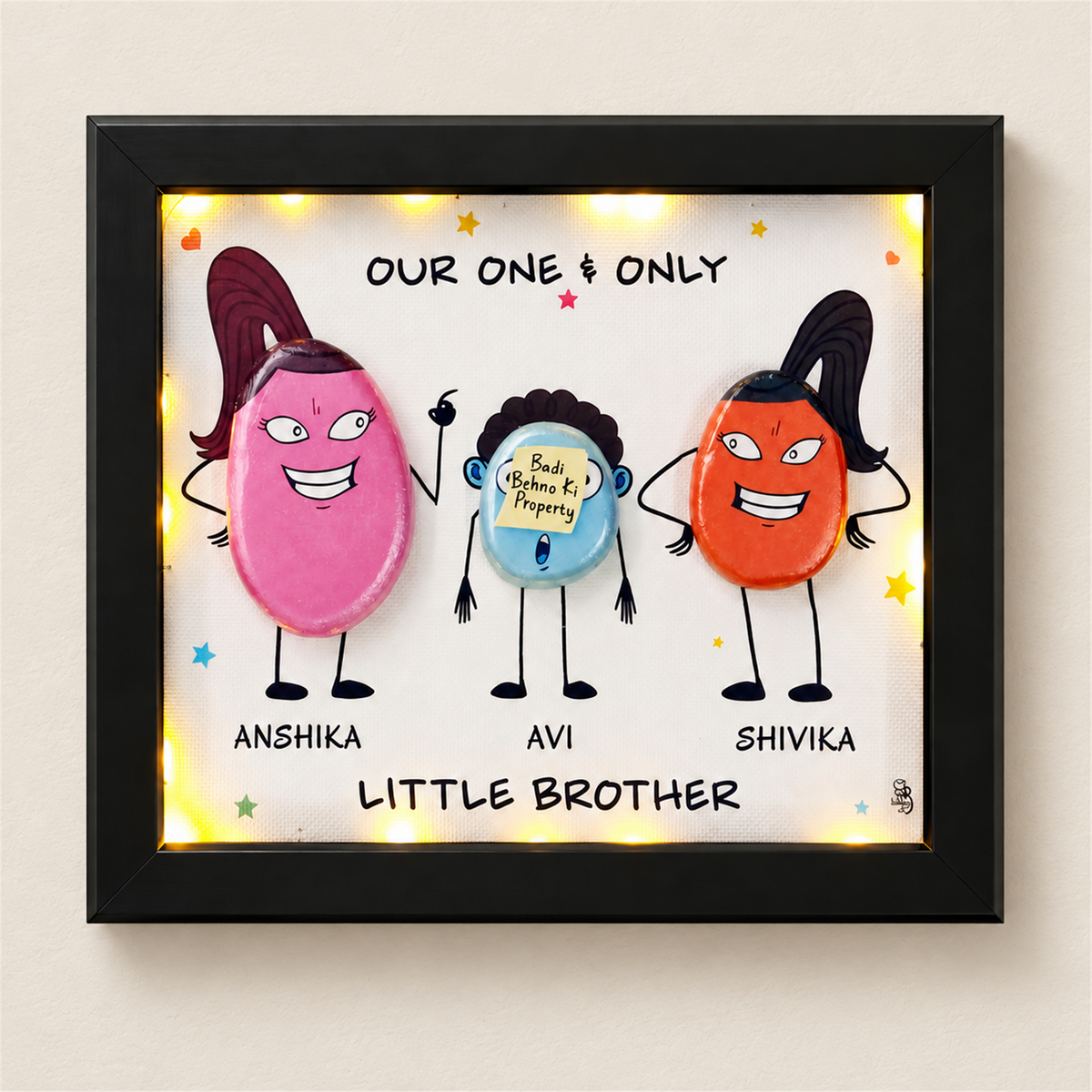 Badi Behno Ki Property - black frame
