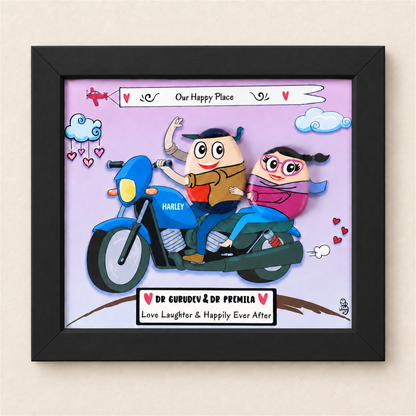 Bike Roadtrip - black frame