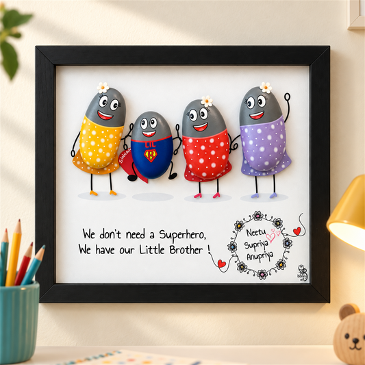 Bro Sis Connection - black frame