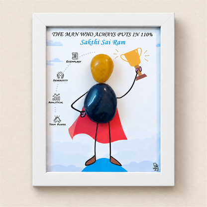 Corporate Hero - Employee - white frame