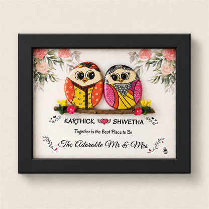 Dandiya Duo - black frame