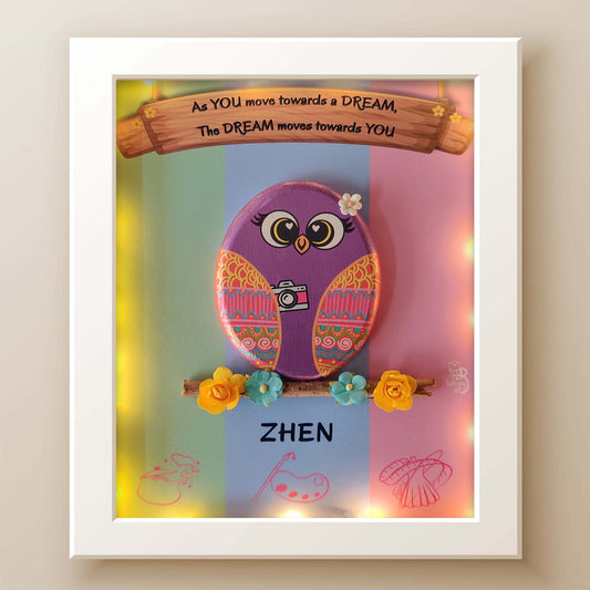 Aquarius Charm– Custom Birthday Gift Wall Hanging