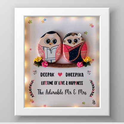 Ultra Cute Couple in Traditional Design (13x11 Inches)