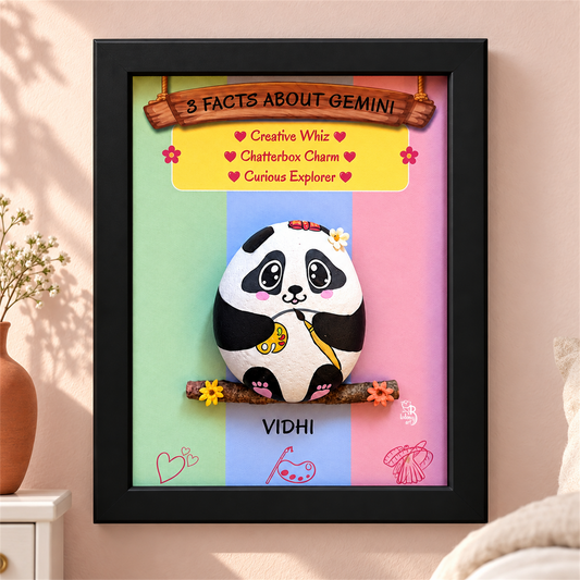 Gemini Panda - black frame