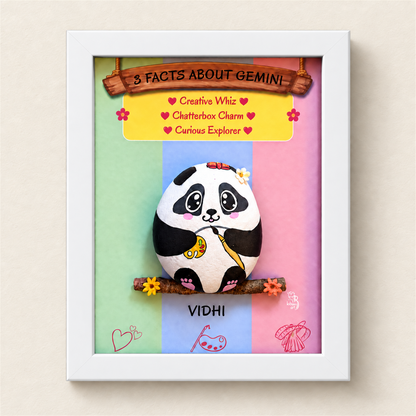Gemini Panda - white frame