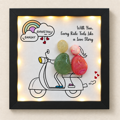 Love On the Go - black frame