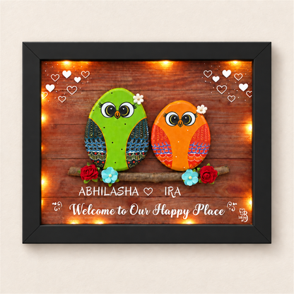 My Guiding Star - black frame