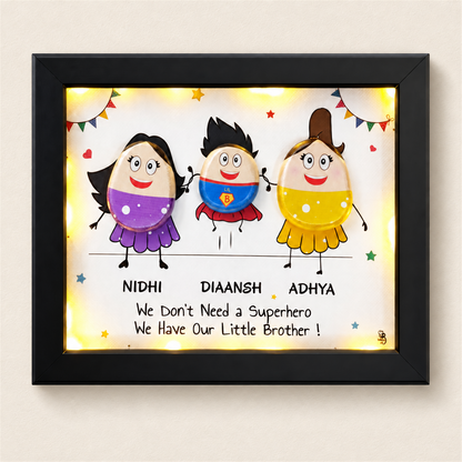 Our Little Brother - black frame