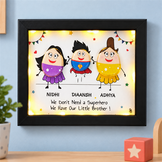 Our Little Brother - black frame